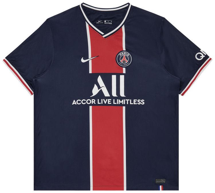Pre Owned Paris Saint Germain Kimpembe 3 Home Jersey Navy