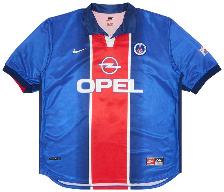 Vintage Paris Saint Germain Simone 9 Home Stadium Shirt BlueRed