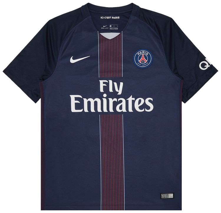Paris Saint Germain Verratti 6 Home Stadium Shirt Navy