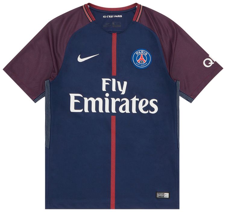 Pre Owned Paris Saint Germain Mbappe 29 Home Stadium Jersey Blue