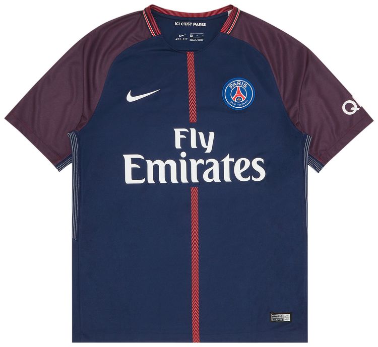 Pre Owned Paris Saint Germain Neymar Jr 10 Home Stadium Jersey Blue