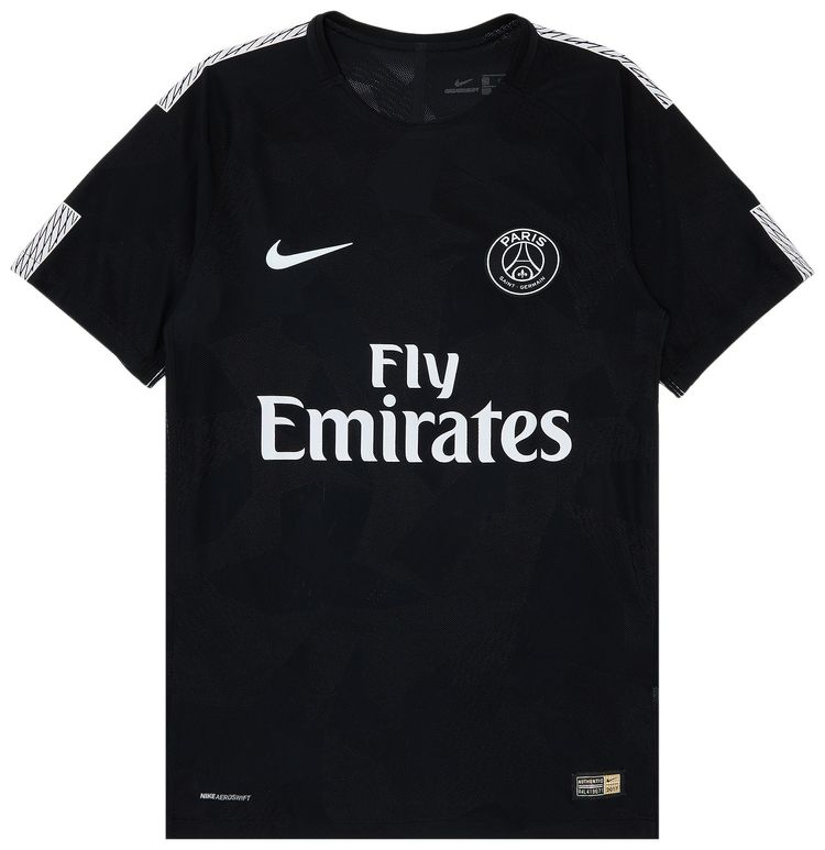 Pre Owned Paris Saint Germain Neymar Jr 10 Third Jersey Black