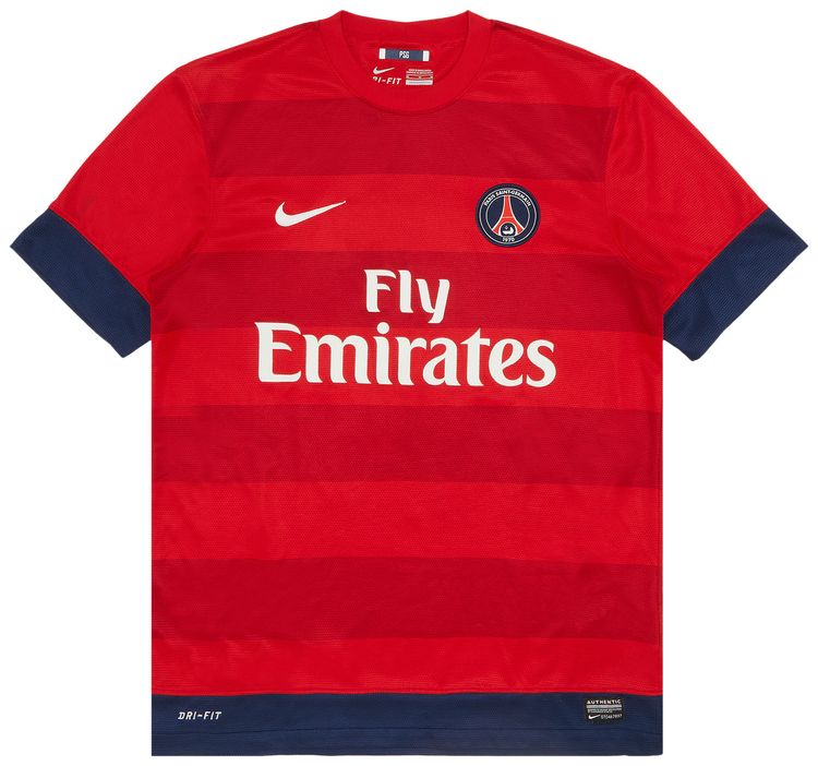 Vintage Paris Saint Germain Lucas 29 Away Stadium Jersey Red