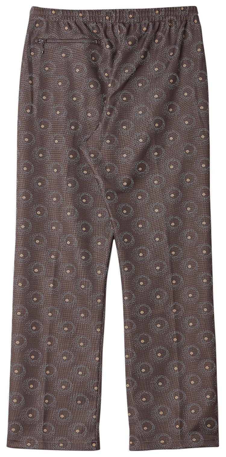Needles Poly Jacquard Track Pants Brown
