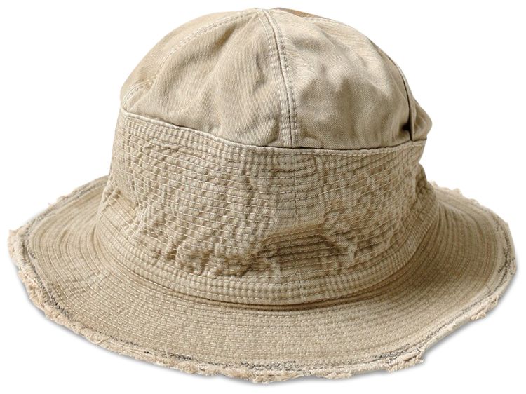 Kapital Chino The Old Man And The Sea Hat Soft Crash Remake Beige