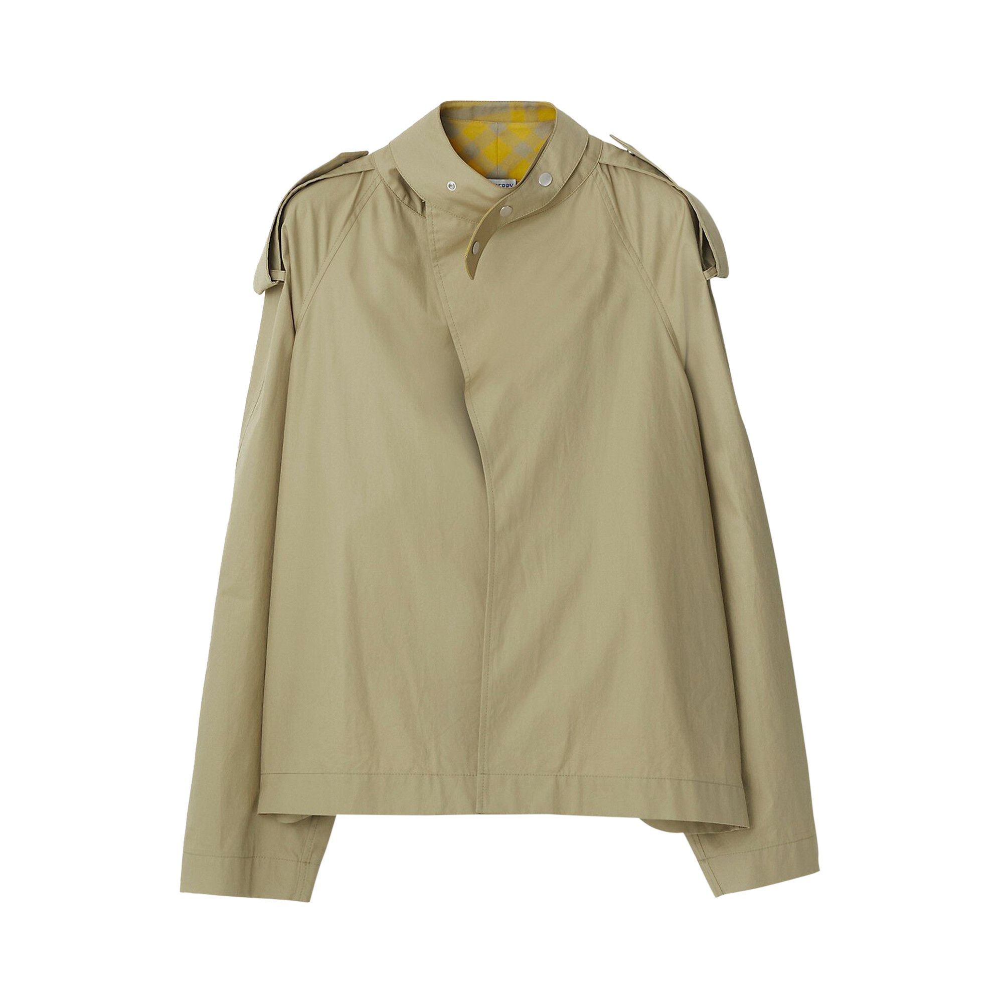 Buy Burberry Gabardine Overshirt 'Hunter' - 8077402 | GOAT