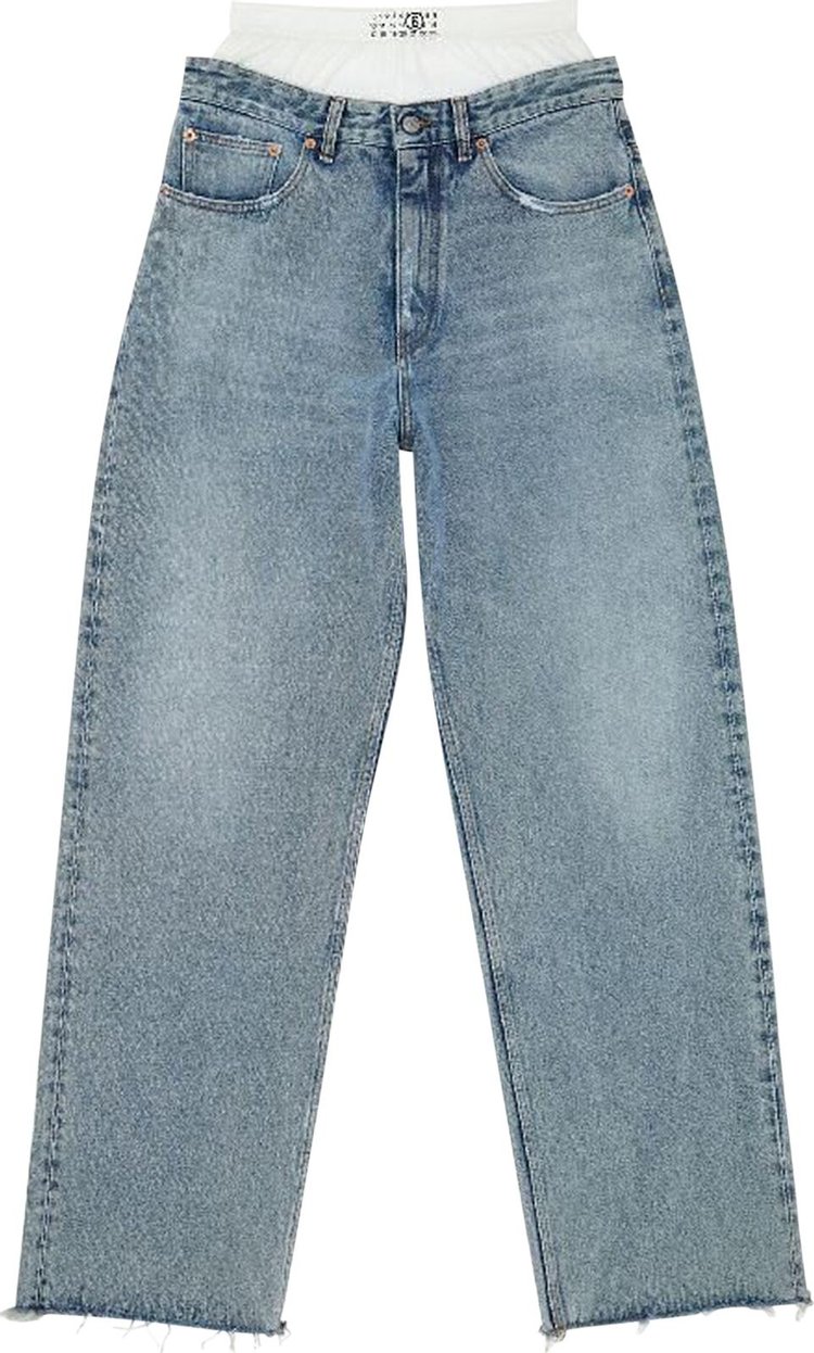 MM6 Maison Margiela 5 Pockets Denim Pants 'Light Indigo'