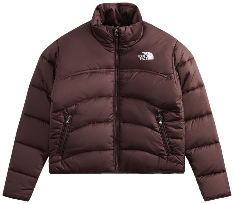 The North Face Synthetic Puffer Jacket Brown