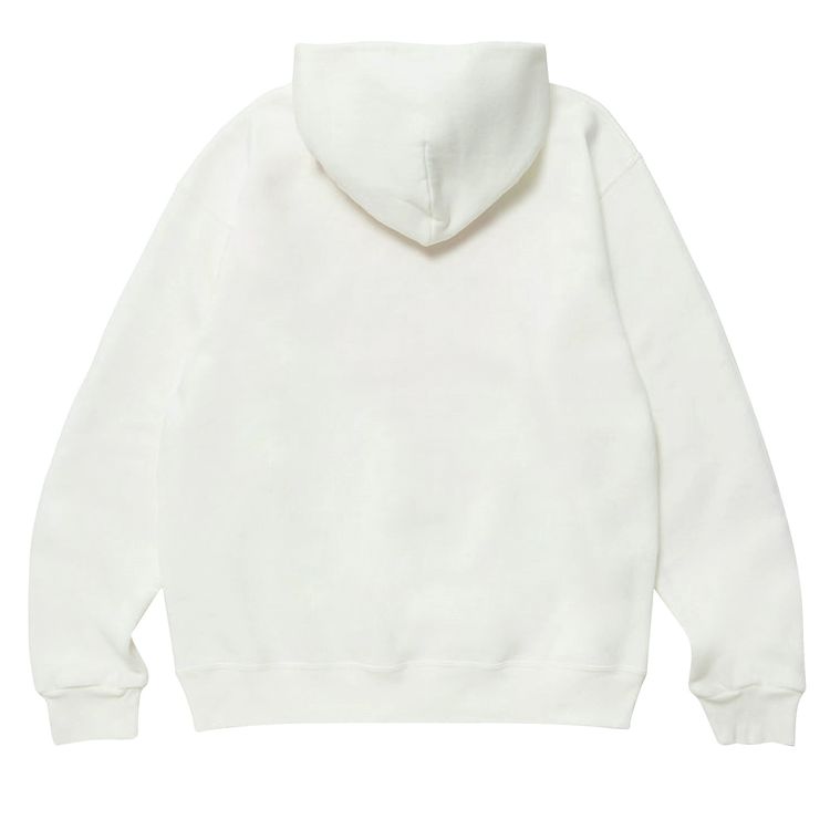 Human Made Heart Logo Hoodie White
