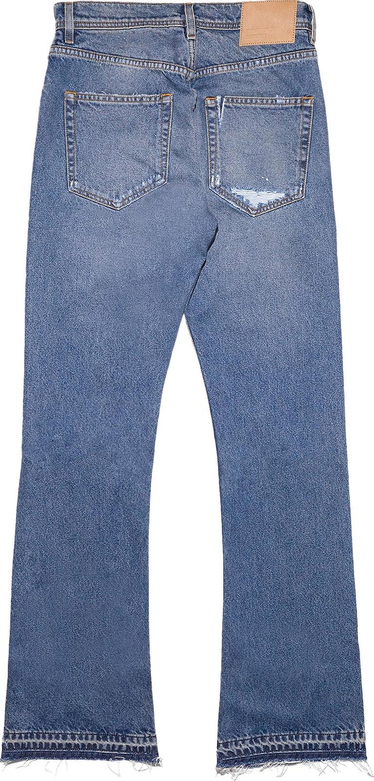 Enfants Riches Deprimes Flare Jeans Washed Medium Blue