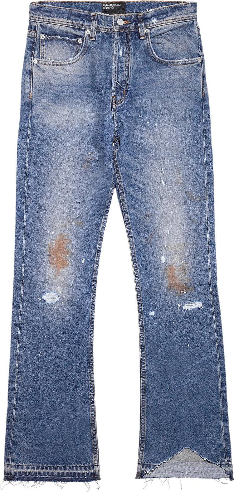 Enfants Riches Déprimés Flare Jeans 'Washed Medium Blue'