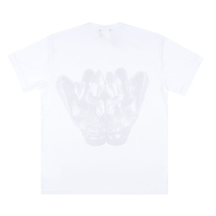 Comme des Garcons Homme Plus Heels T Shirt White