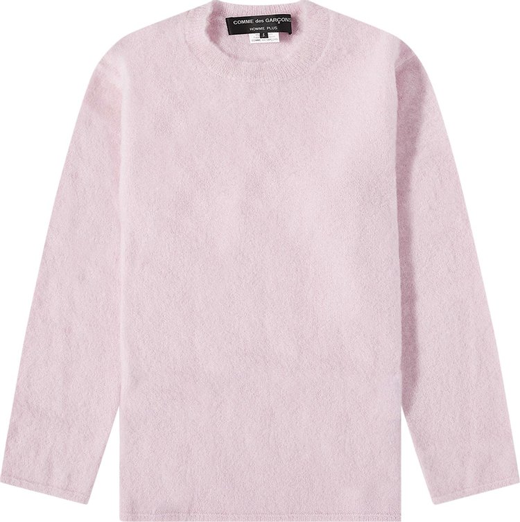 Comme des Garcons Homme Plus Mohair Sweater Pink