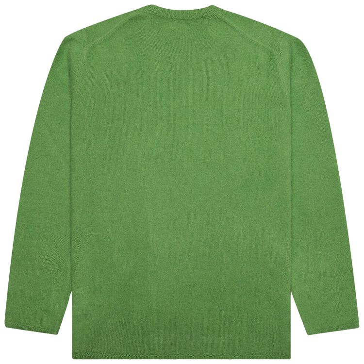 Comme des Garcons Homme Plus Mohair Sweater Green