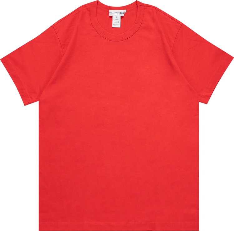 Comme des Garçons SHIRT Back Logo T-Shirt 'Red'