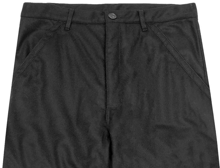 Comme des Garcons SHIRT Padded Wool Trouser Black