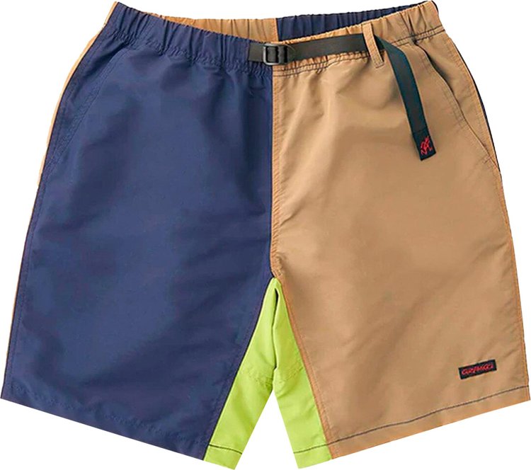 Gramicci Shell Packable Shorts 'Crazy/Lime'