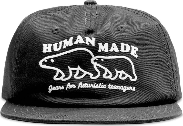 Human Made 5 Panel Cap 2 Black