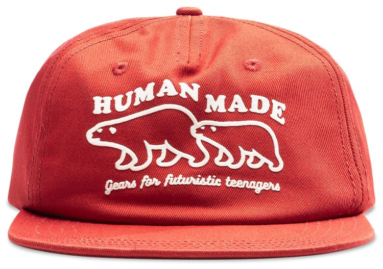 Human Made 5 Panel Cap 2 Red