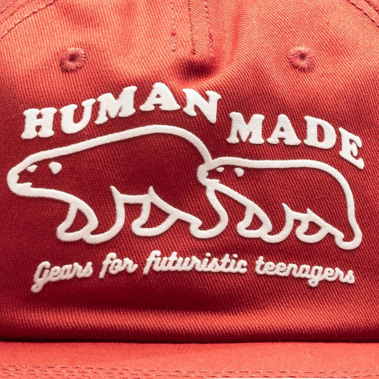 Human Made 5 Panel Cap 2 Red