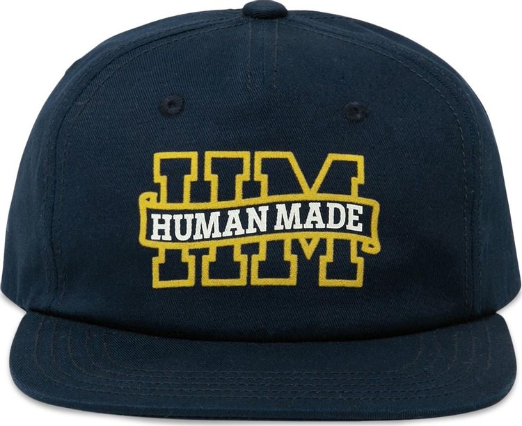 Human Made 5 Panel Twill Cap 1 Navy