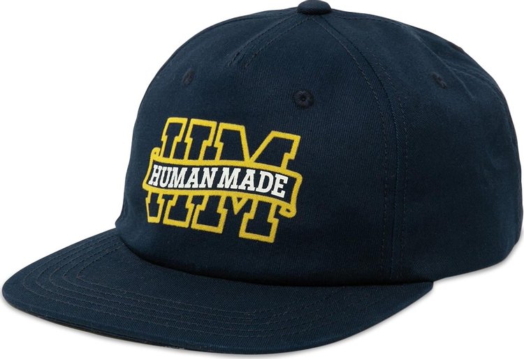 Human Made 5 Panel Twill Cap 1 Navy