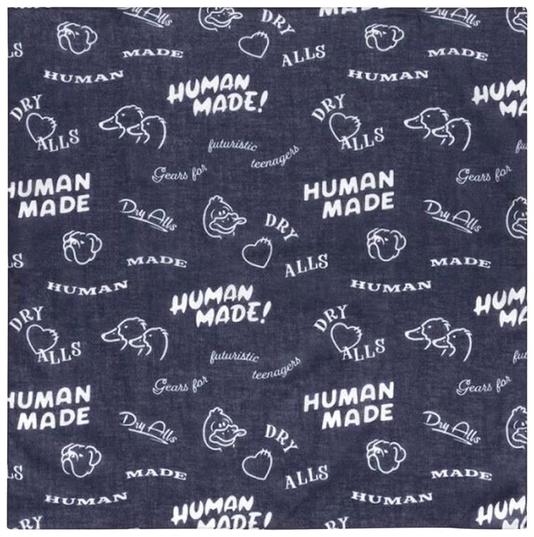 Human Made Big Bandana 2 Navy