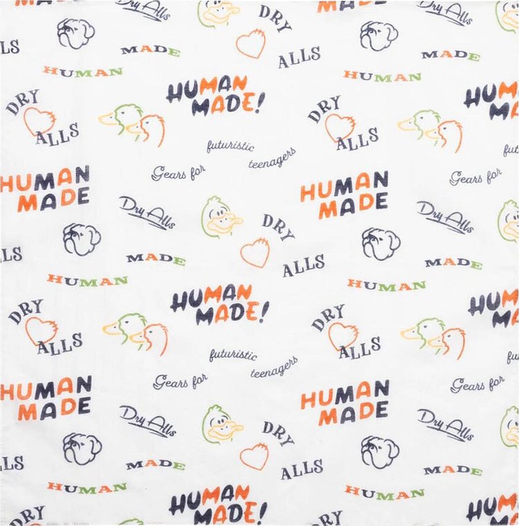 Human Made Bandana #2 'White'