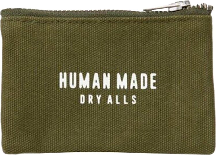 Human Made Card Case Olive Drab