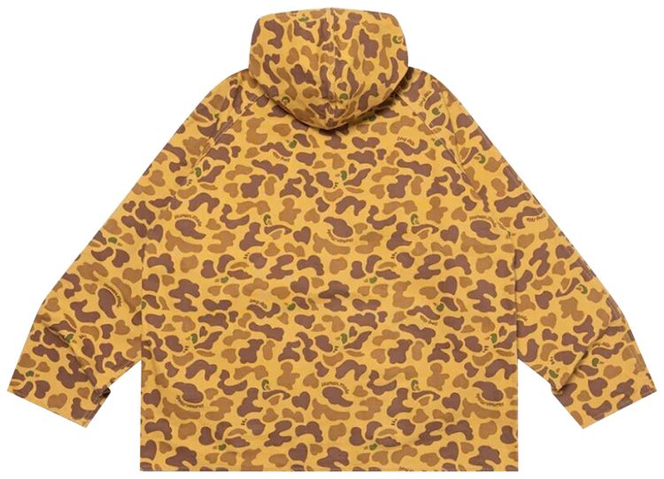 Human Made Duck Camo Pullover Jacket Brown