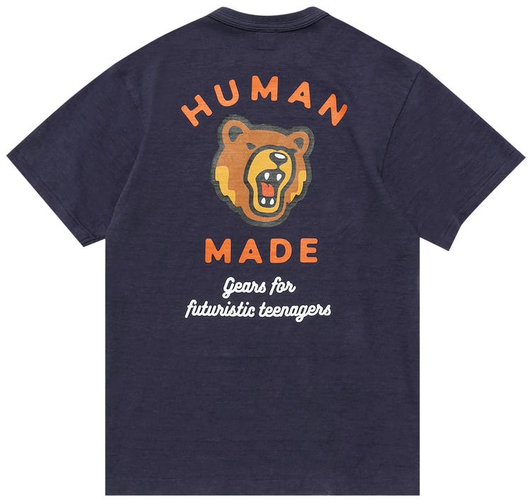 Human Made Graphic Pocket T Shirt 1 Navy