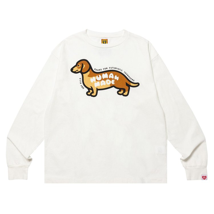 Human Made Graphic Long-Sleeve T-Shirt #2 'White'