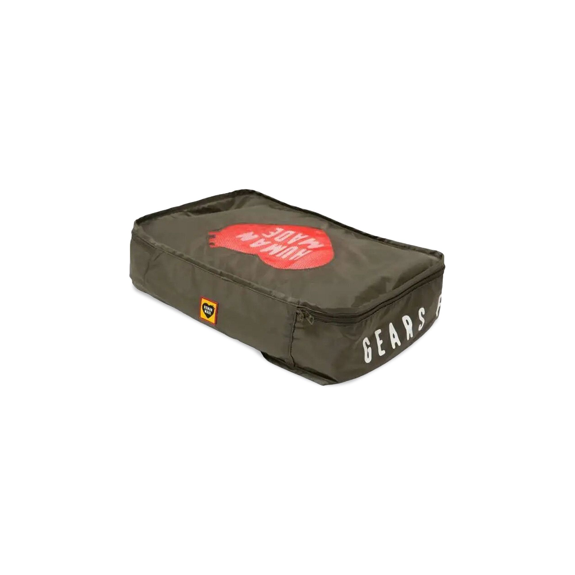 Buy Human Made Medium Gusset Case 'Olive Drab' - HM25GD054 OLIV | GOAT