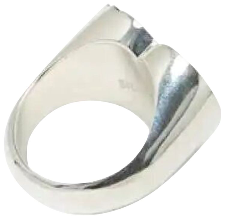 Human Made Heart Ring Silver