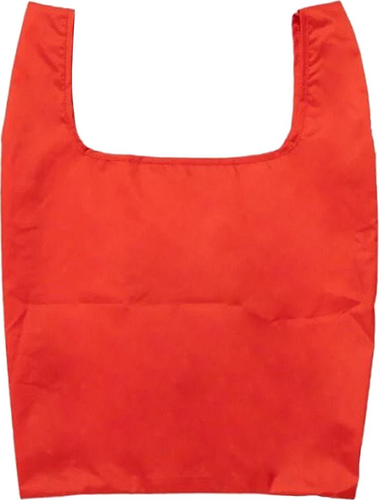 Human Made Packable Nylon Tote Bag Red