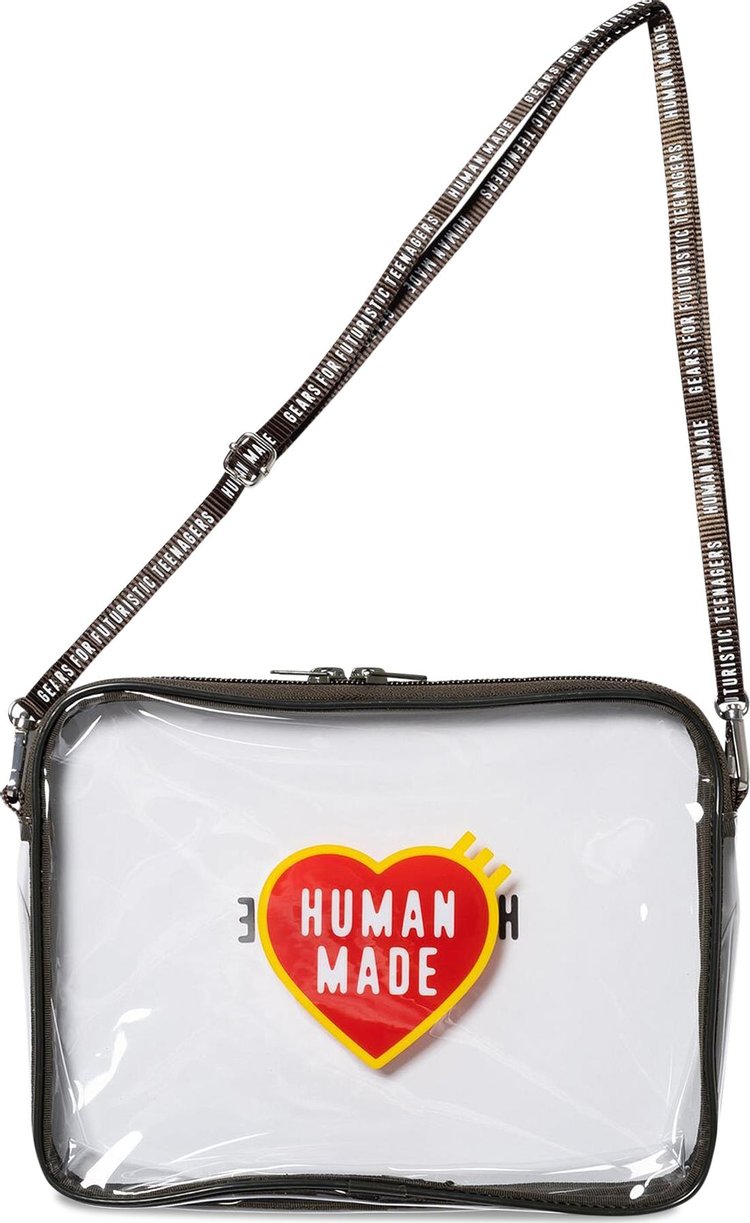 Human Made Large PVC Pouch Clear