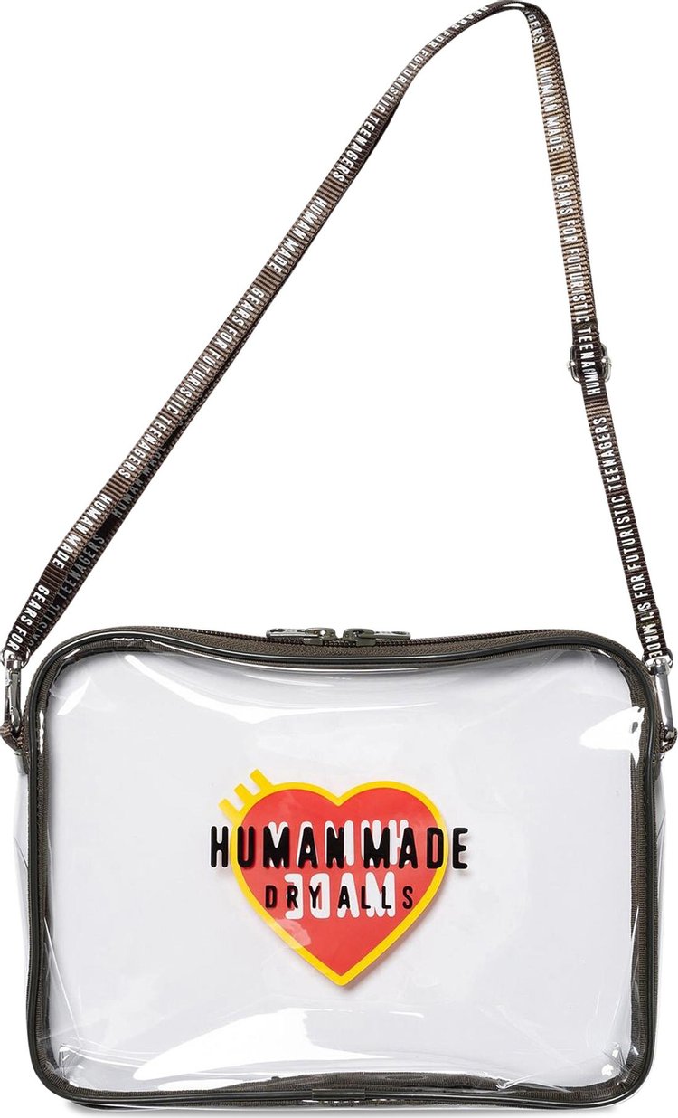 Human Made Large PVC Pouch Clear