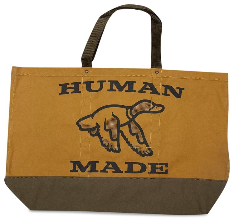 Human Made Large Tote Bag Yellow