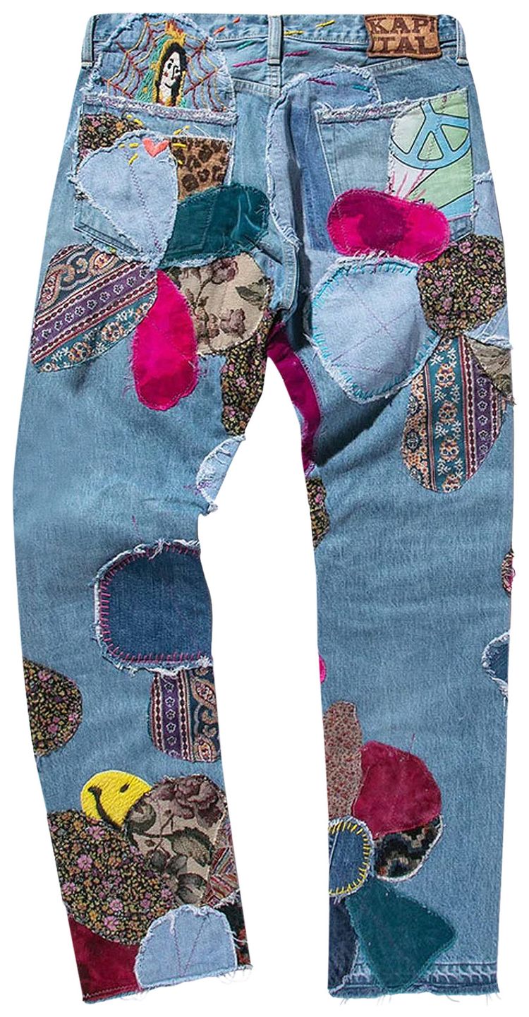 Kapital Denim Crazy El Paso Monkey Cisco Pants Hippie Insane Remake Pro