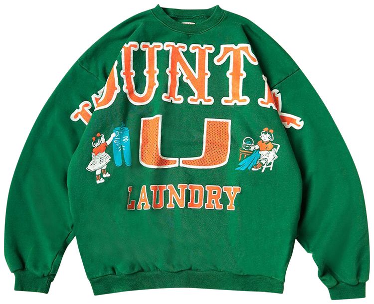 Kapital Big Sweater GreenBlack