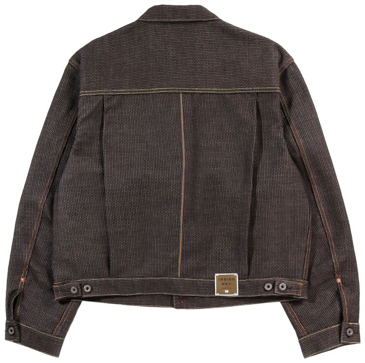 Kapital Century Denim Lace Up 2nd Jacket Brown