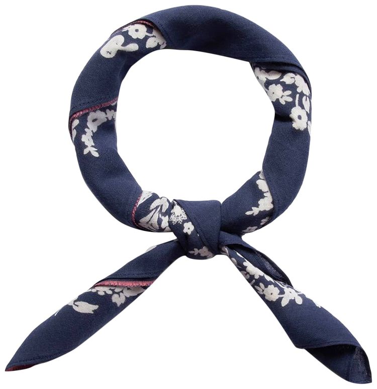 Kapital Fastcolor Selvedge Bandana Navy