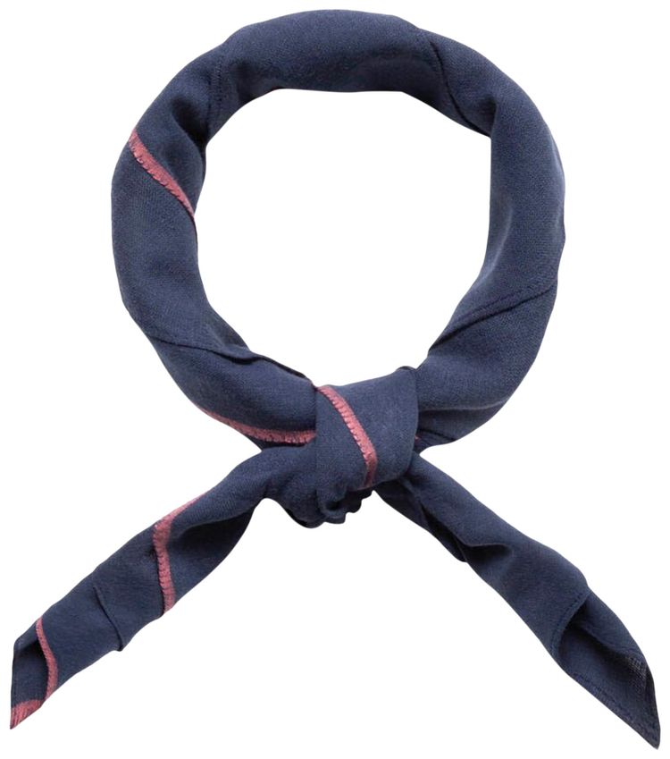 Kapital Fastcolor Selvedge Patchwork Bandana Navy