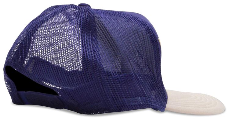 Kapital Kountry Coneycowbowy Trucker Cap PurpleEcru