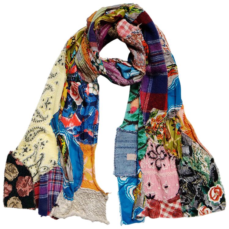 Kapital Kountry Hand Craft Patchwork Eco Stole Assorted