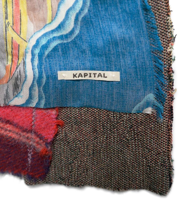 Kapital Kountry Hand Craft Patchwork Eco Stole Assorted