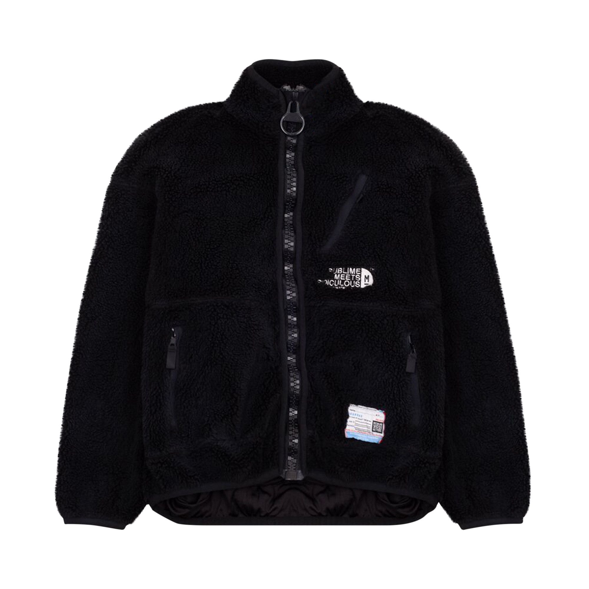 Buy Maison Mihara Yasuhiro Wide Back Boa Blouson 'Black