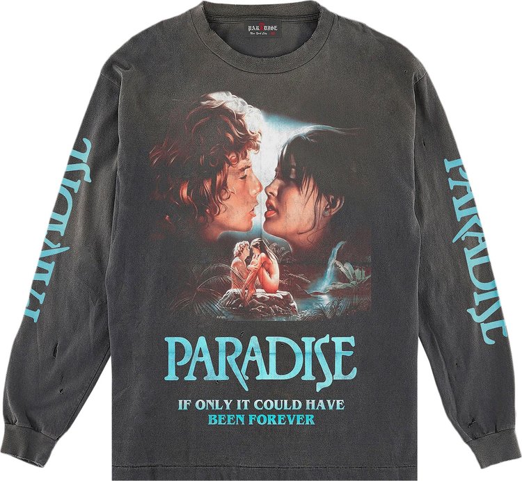 3PARADIS The Movie Long Sleeve T Shirt Black