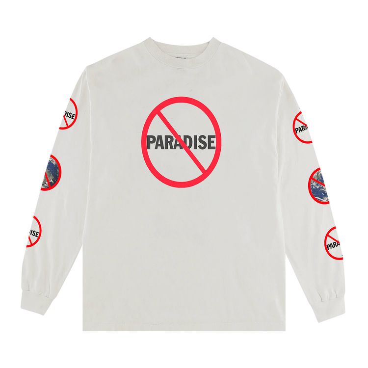 3PARADIS x Cali Dewitt Long Sleeve T Shirt White