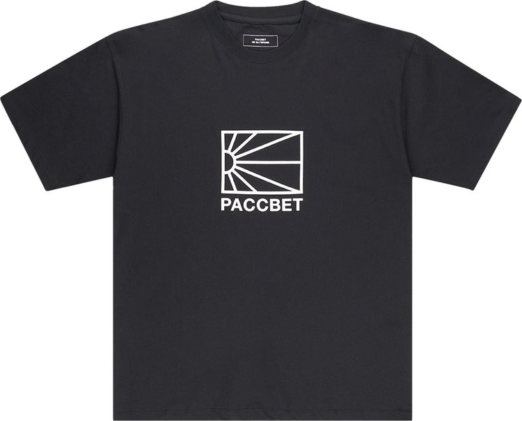 Rassvet x PACCBET Big Logo T-Shirt 'Black'